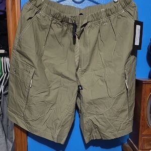 Converse Olive Cargo Shorts